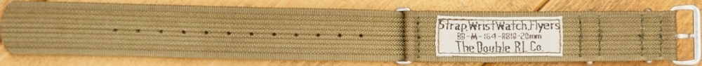 (���֥륢���륨��) RRL �����Х� �����å� ���ȥ�å� ������ �ѥå��դ� Canvas Wath Strap Khaki