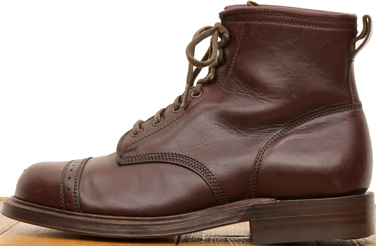 (���֥륢���륨��) RRL �ѹ��� �ϥ�ɥᥤ�� BOWERY BOOTS �Х�꡼�֡��� �С�����ǥ� �ե����ե륰�쥤��쥶��