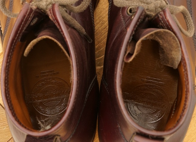 (���֥륢���륨��) RRL �ѹ��� �ϥ�ɥᥤ�� BOWERY BOOTS �Х�꡼�֡��� �С�����ǥ� �ե����ե륰�쥤��쥶��