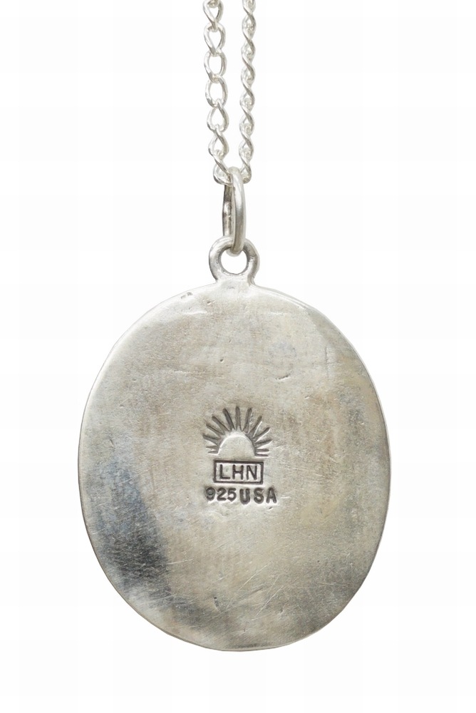 LHN Jewelry(���륨�������� ���奨�꡼) �ϥ�ɥᥤ�� Amor �ͥå��쥹 ����С� x ���������� �ƹ��� ��� ��ǥ����� ��˥��å��� silver necklace