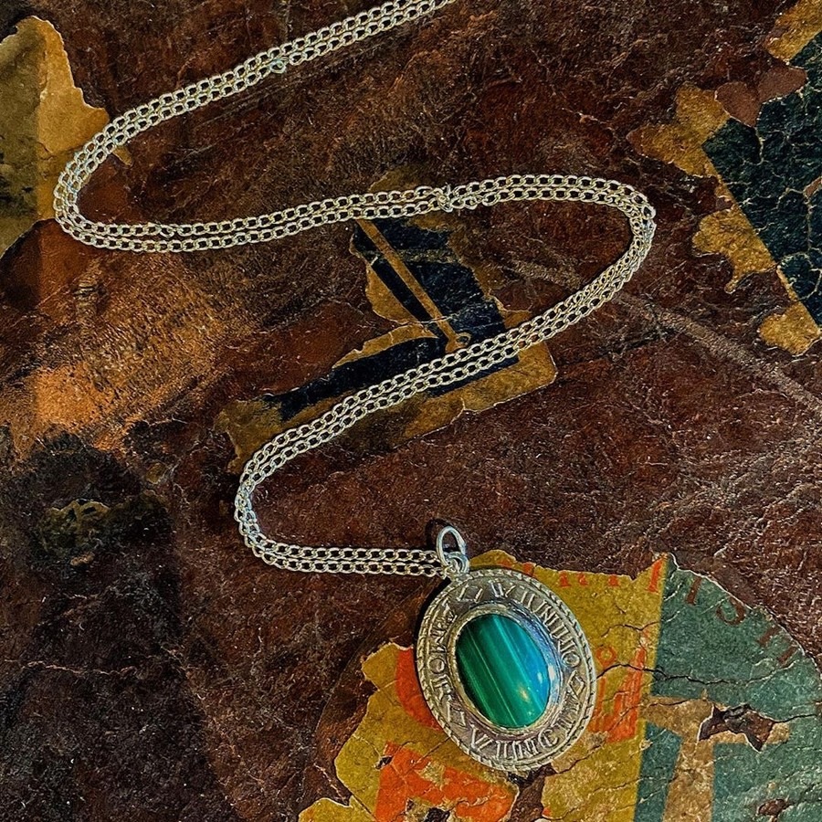 LHN Jewelry(���륨�������� ���奨�꡼) �ϥ�ɥᥤ�� Amor �ͥå��쥹 ����С� x ���������� �ƹ��� ��� ��ǥ����� ��˥��å��� silver necklace