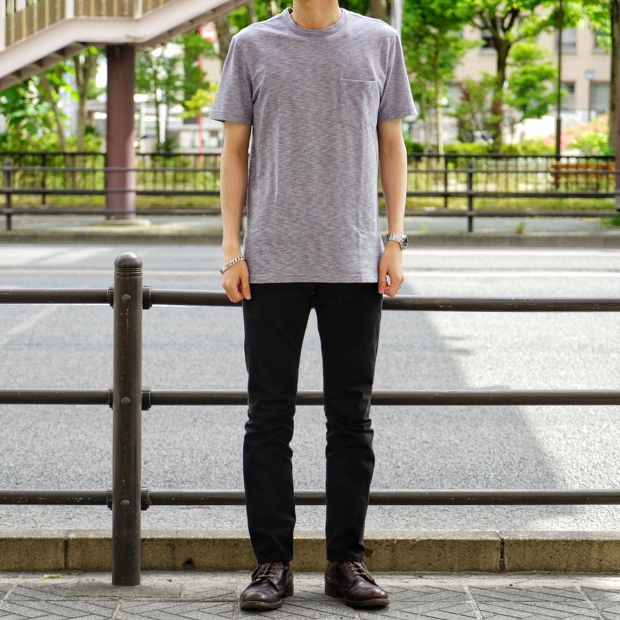 FAHERTY BRAND (�ե���ƥ� �֥���) �������� �ܡ����� �ݥ��å� T����� ����ǥ��� x ��å� ��� Red Sun Indigo Tee