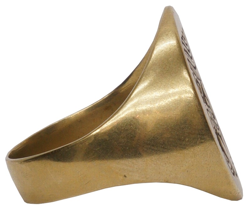 LHN Jewelry(���륨�������� ���奨�꡼) ����ꥫ�� Tiki God Signet ��� ��� ��� ��˥��å��� Brass Ring