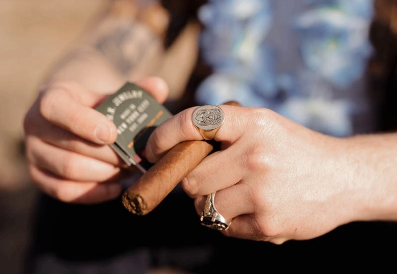 LHN Jewelry(���륨�������� ���奨�꡼) ����ꥫ�� Tiki God Signet ��� ��� ��� ��˥��å��� Brass Ring