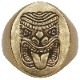 LHN Jewelry(���륨�������� ���奨�꡼) ����ꥫ�� Tiki God Signet ��� ��� ��� ��˥��å��� Brass Ring