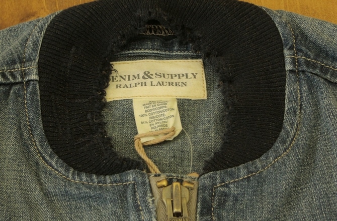���ե������ Denim&Supply �ǥ˥�����ץ饤 Lassen �ǥ˥� �ܥ�С� ���㥱�å� XS