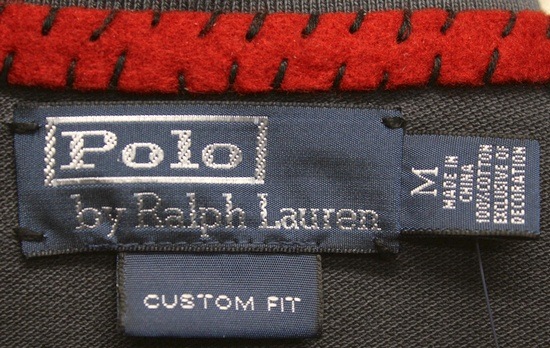 ���ե������ / Ralph Lauren ���ƥå� & �ڥ���Ȳù� �ȡ��ƥ�ݡ���ץ��� �ݥ������ �����å���ɥ֥�å� M