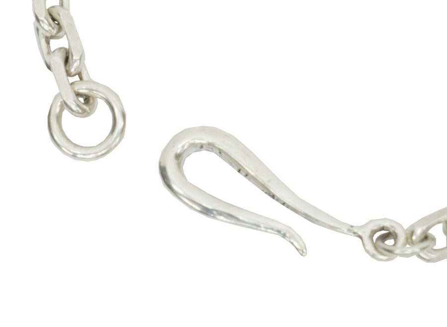 LHN Jewelry(���륨�������� ���奨�꡼) ����ꥫ�� �ϥ�ɥᥤ�� ����С��� Hiapo �������� �֥쥹��å� ��� ��˥��å��� Chain Bracelet Silver