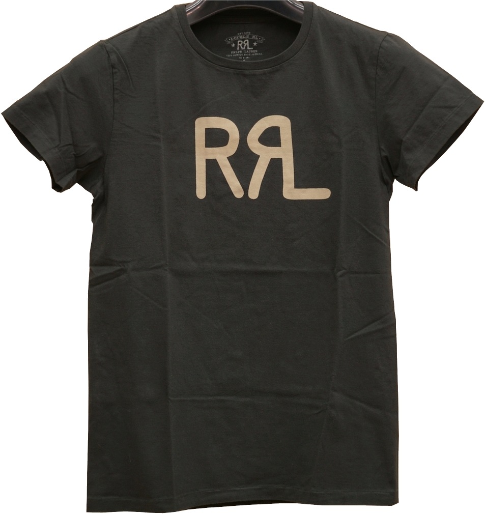  (֥륢륨) RRL ƹ åȥ 㡼 եå  T եǥ ֥å  Cotton Jersey Tshirt Faded Black