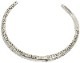 LHN Jewelry(���륨�������� ���奨�꡼) �ƹ��� �ϥ�ɥᥤ�� ����С� ���ߥ��� ���� �Х󥰥� �֥쥹��å� Straight Razor Cuff Silver