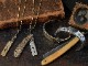 LHN Jewelry(���륨�������� ���奨�꡼) �ƹ��� �ϥ�ɥᥤ�� ����С� ���ߥ��� ���� �Х󥰥� �֥쥹��å� Straight Razor Cuff Silver