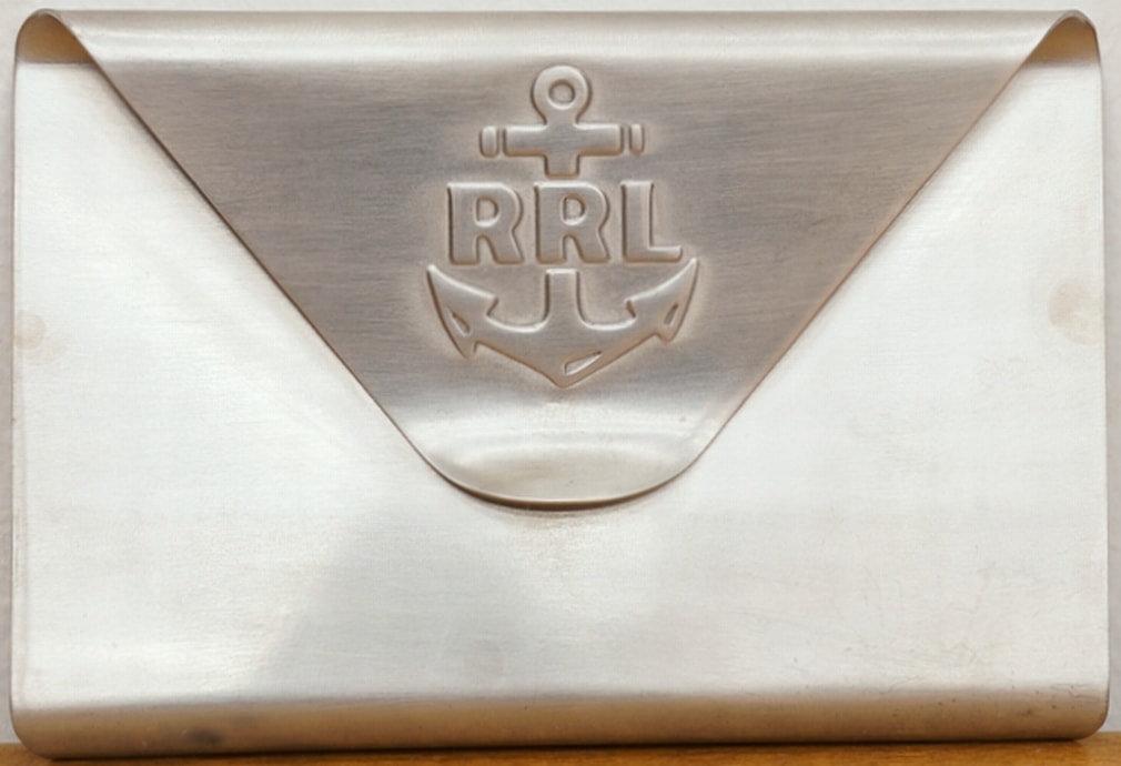 ダブルアールエル) RRL スティール マネー & カード クリップ Steel