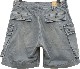 (���֥륢���륨��) RRL ���åȥ� ������ ���硼�� ���硼�ȥѥ�� �ե����ǥ� �֥롼 ��� Cotton Cargo Short Faded Blue