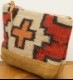 (���֥륢���륨��) RRL �ͥ��ƥ����� �饰 x �����ϥ��� �ݡ��� Hand Woven Rug Cowhide Pouch