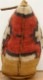 (���֥륢���륨��) RRL �ͥ��ƥ����� �饰 x �����ϥ��� �ݡ��� Hand Woven Rug Cowhide Pouch