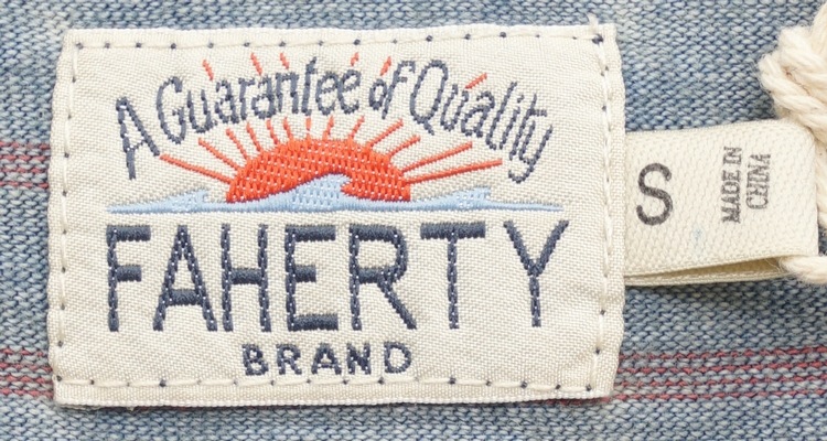 FAHERTY BRAND (�ե���ƥ� �֥���) �������� ����ǥ��� �ݥ��å� T����� ������ơ��������å��� ��åɥܡ����� ���