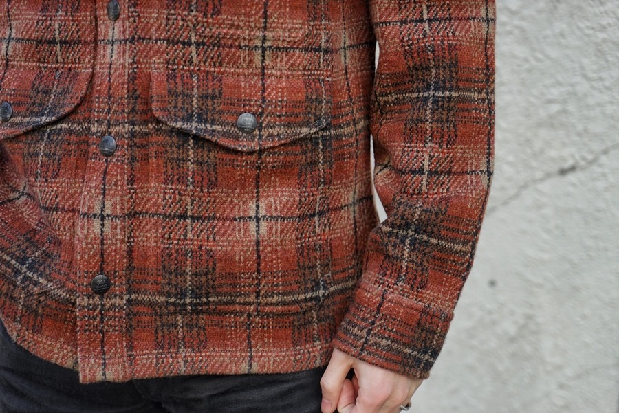 (���֥륢���륨��) RRL �ץ�å� �������� �������� ���㥱�å� �����ߥ� �֥��� ��� Plaid Workshirt Sweater