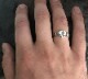 LHN Jewelry(���륨�������� ���奨�꡼) �ϥ�ɥᥤ�� ���󥫡� ��� ��������󥰥���С� ��� ��˥��å��� Hold Fast Anchor Ring Silver