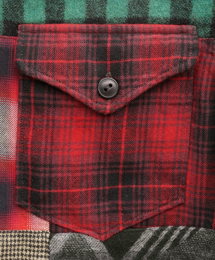 (֥륢륨) RRL ѥå ץå   Patchwork Plaid Workshirt