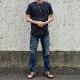 FAHERTY BRAND (�ե���ƥ� �֥���) Sunwashed �������˥å����åȥ� �ݥ��å� T����� �������ȥ��� �����å���ɥ֥�å� ���