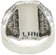 LHN Jewelry(���륨�������� ���奨�꡼) Made In USA �ϥ�ɥᥤ�� ����С� x ���˥��� ����ڥǥ����� ��� ����С� Carpe Diem Ring Silver Onyx