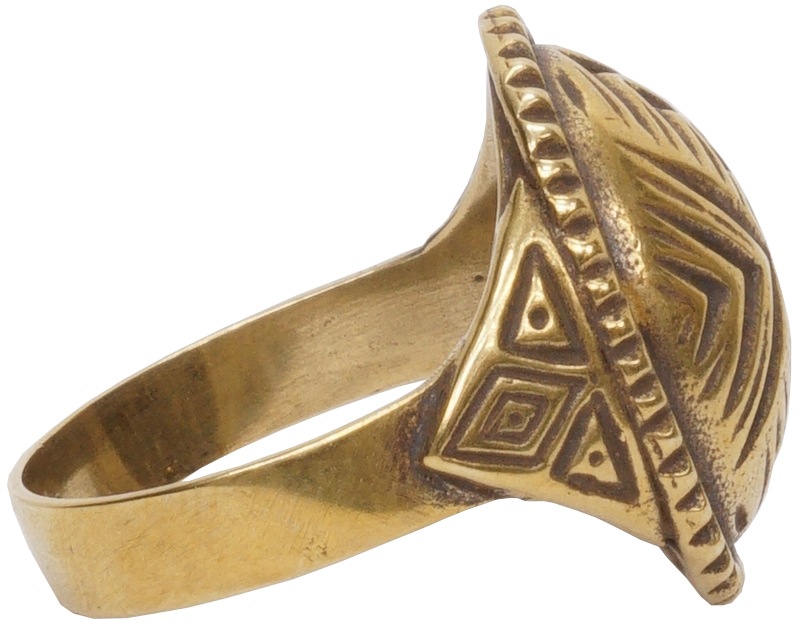 LHN Jewelry(륨̥奨꡼) ϥɥᥤ 㥹  ͥƥ ꥫ   ǥ ˥å Chuska Ring Brass