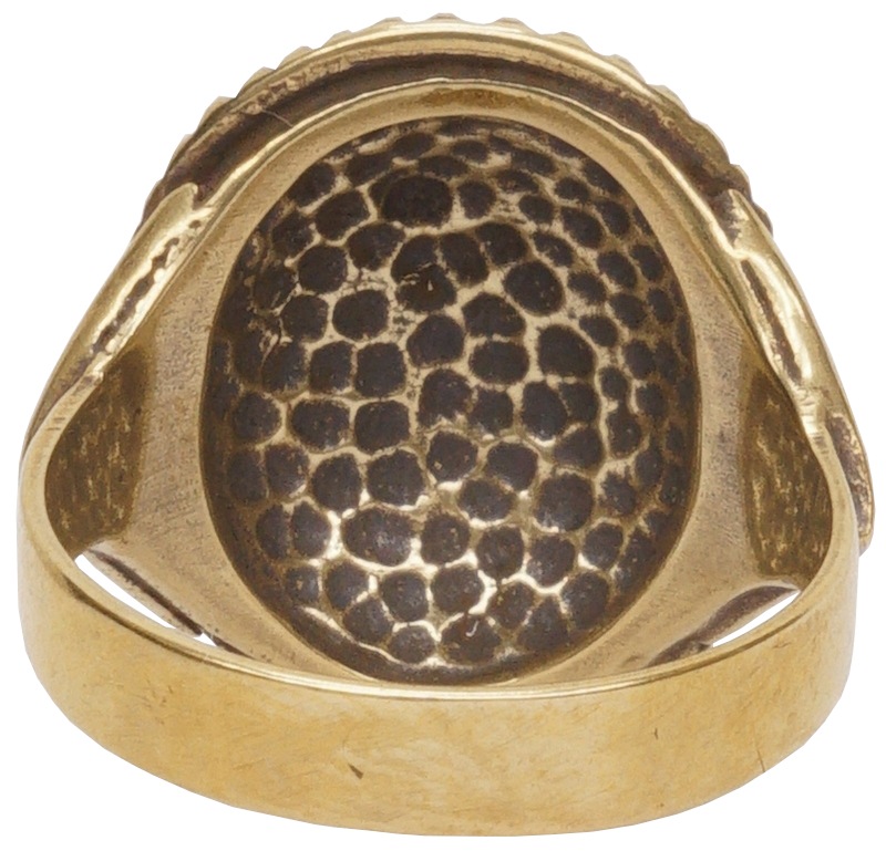 LHN Jewelry(륨̥奨꡼) ϥɥᥤ 㥹  ͥƥ ꥫ   ǥ ˥å Chuska Ring Brass