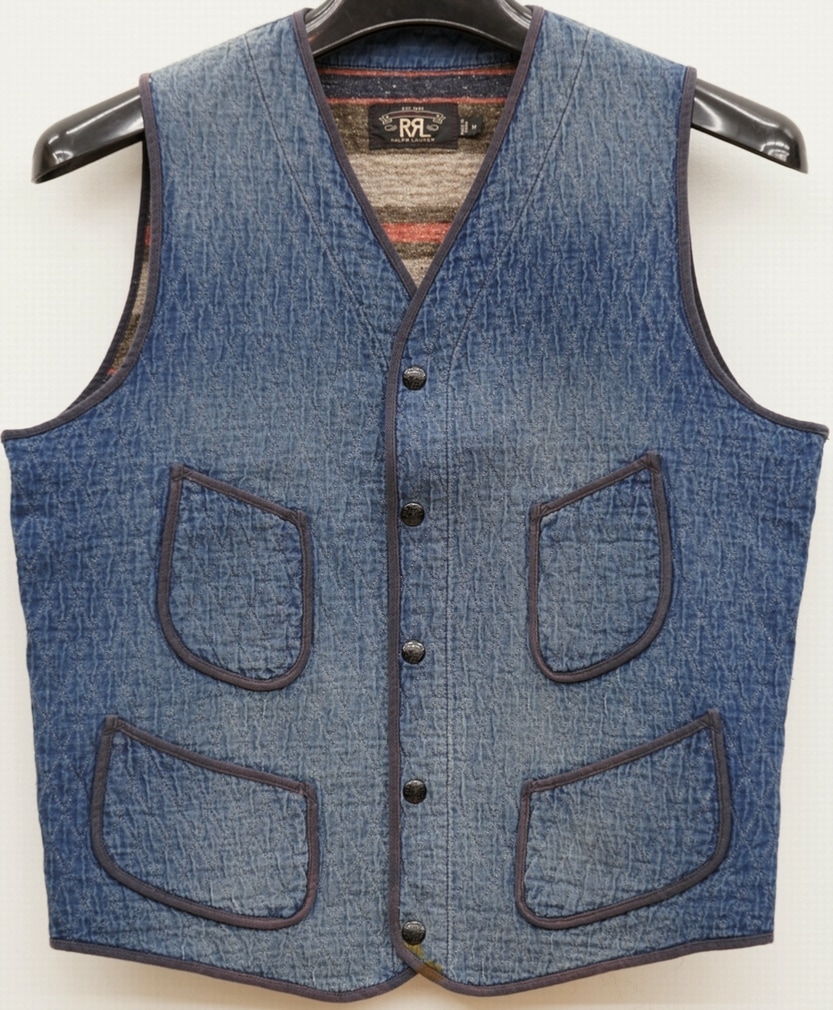 RRL /ダブルアールエルPosadas vest リネン × コットン ベスト RRL /ダブルアールエルPosadas vest リネン × コットン ベスト