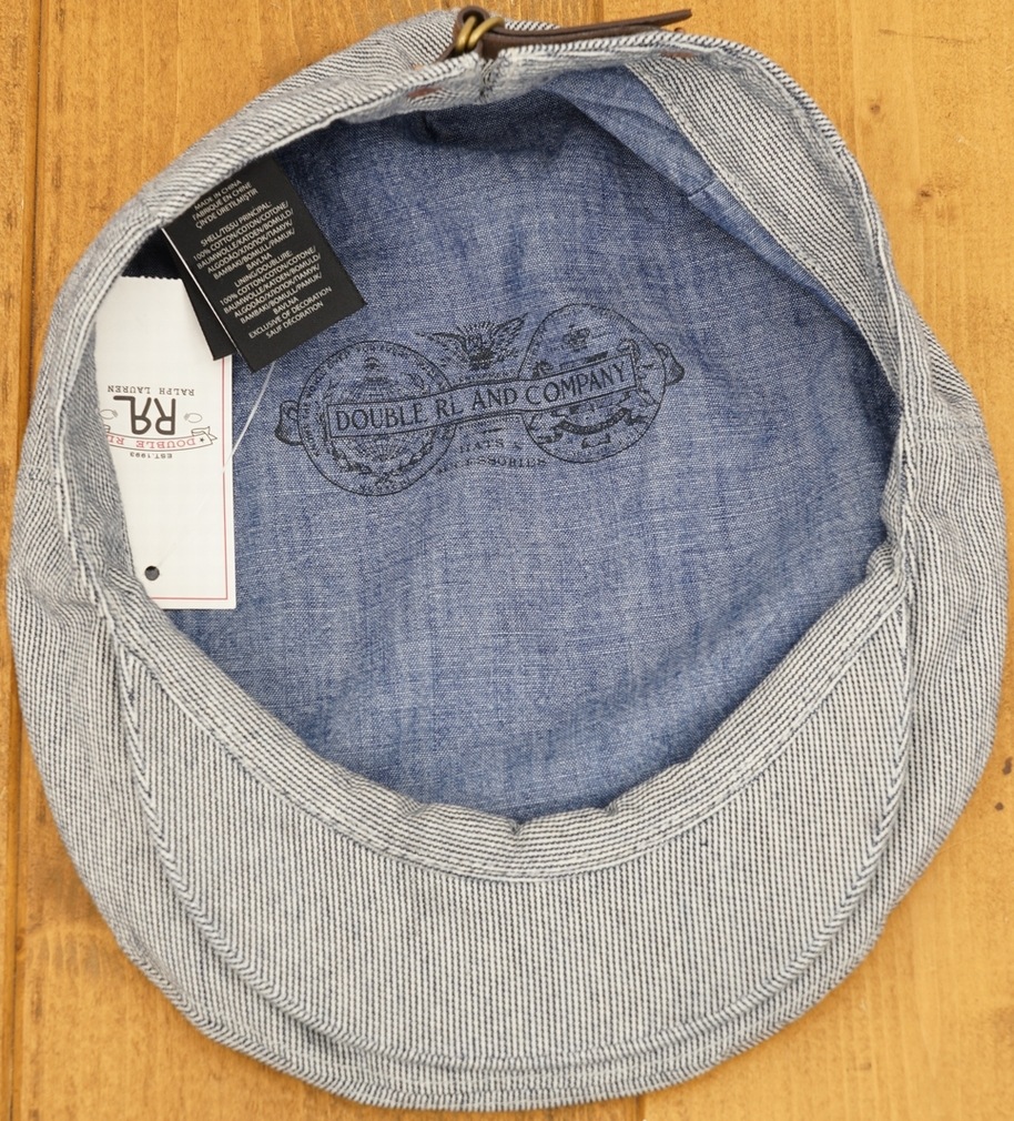 (���֥륢���륨��) RRL ����ǥ��� ���åȥ� �ϥ���� �ɥ饤�С�����å� ��� Indigo Cotton Driver Cap