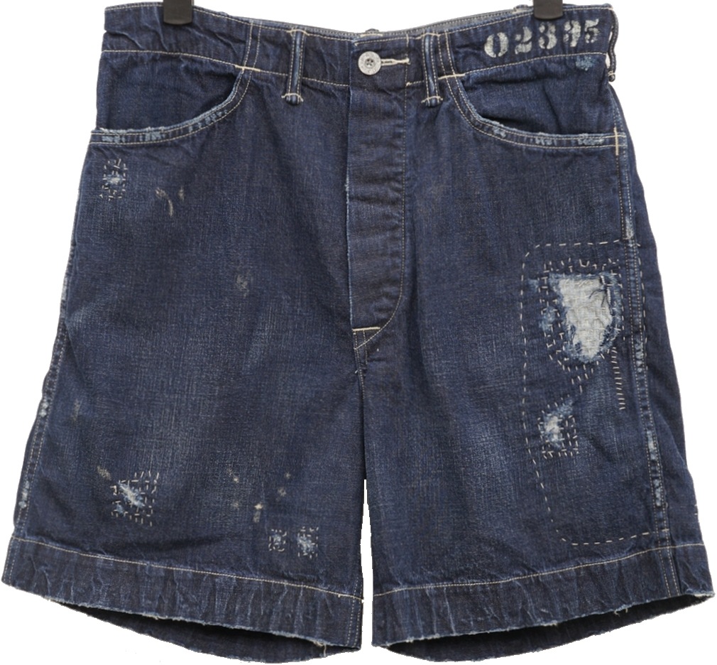 (֥륢륨) RRL ǥ˥ ǥ˥ 桼ƥƥ 硼  Denim Utility Short