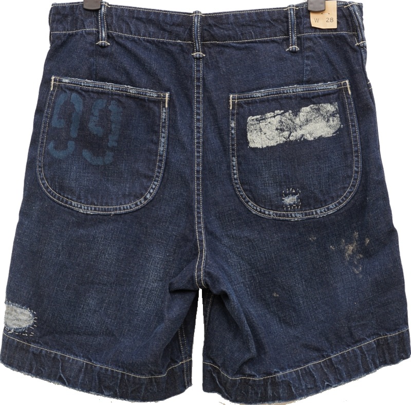 (���֥륢���륨��) RRL �������ǥ˥��� �ǥ˥� �桼�ƥ���ƥ� ���硼�� ��� Denim Utility Short