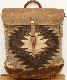 (���֥륢���륨��) RRL �쥶�� �ѥͥ�� ���ڥ��ȥ꡼ �Хå� �ͥ��ƥ��� Leather-Panel Tapestry Bag