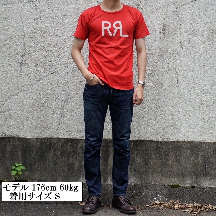 (���֥륢���륨��) RRL ���åȥ� ���㡼���� ����ե��å� ���� T����� ��å� ��� Cotton Jersey Tshirs Red