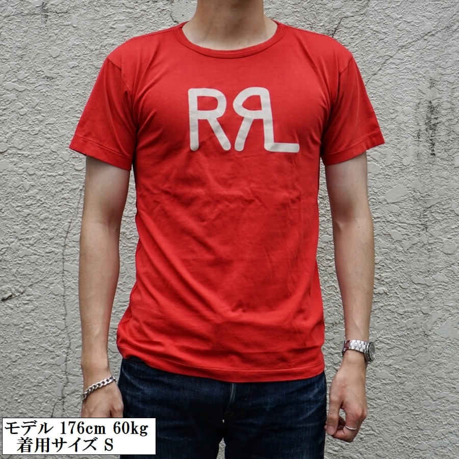 (���֥륢���륨��) RRL ���åȥ� ���㡼���� ����ե��å� ���� T����� ��å� ��� Cotton Jersey Tshirs Red