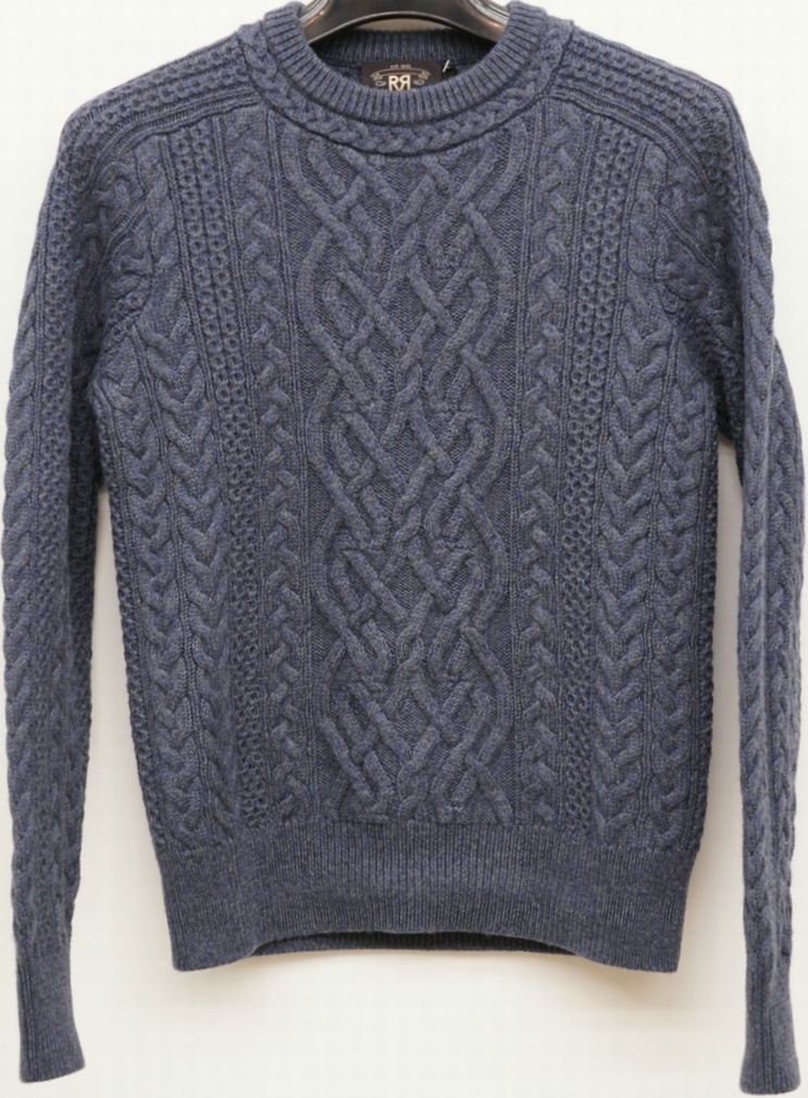 新品*RRL*アランニット　ウールブレンド　スカーフ*　ダブルアールエル DOUBLE RL RALPH LAUREN/ダブル アール エル ラルフ ローレン