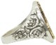 LHN Jewelry(���륨�������� ���奨�꡼) �ƹ��� �ϥ�ɥᥤ�� Ornate ���󥫡� ��� ����С� x �֥饹 ��� ��˥��å��� anchor ring silver brass