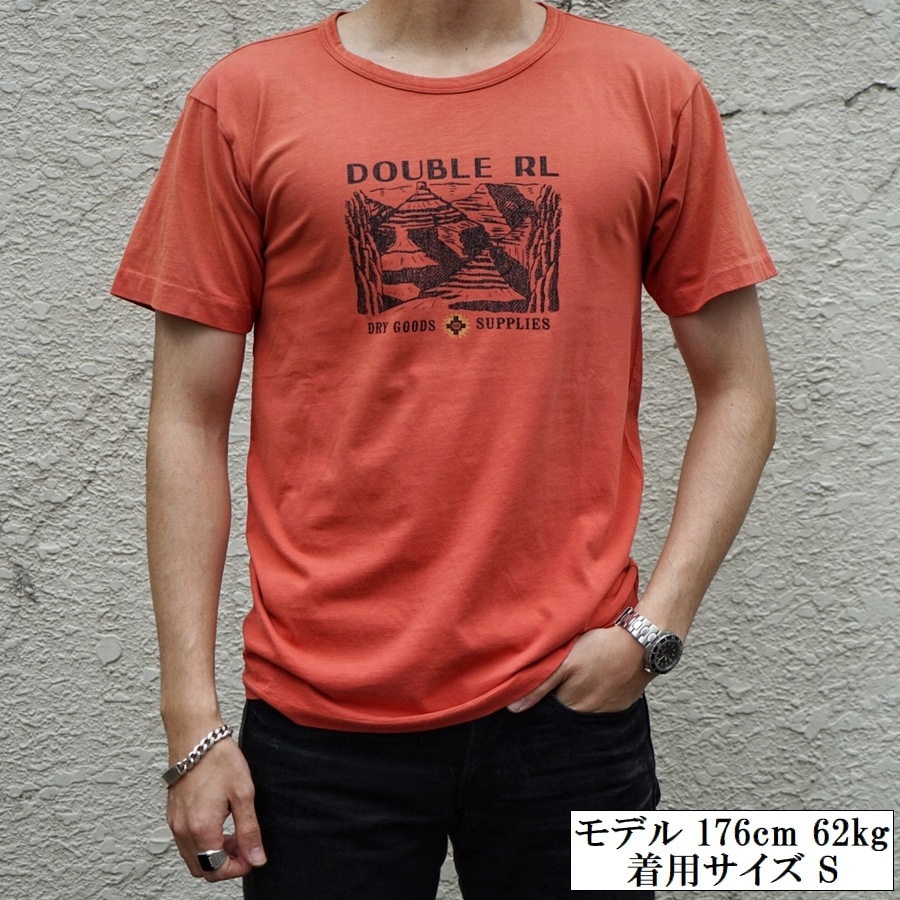 (���֥륢���륨��) RRL ���åȥ� ���㡼���� ����ե��å� T����� ���� ��å� ��� Cotton Graphic Tshirt Red