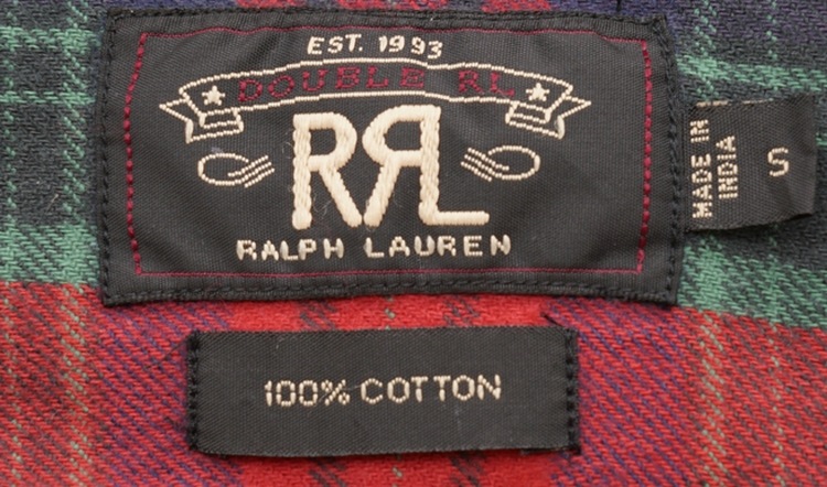 �ʥ��֥륢���륨���RRL  ���åȥ� �ץ�å� �������� ��å� ��� Plaid Workshirts Red