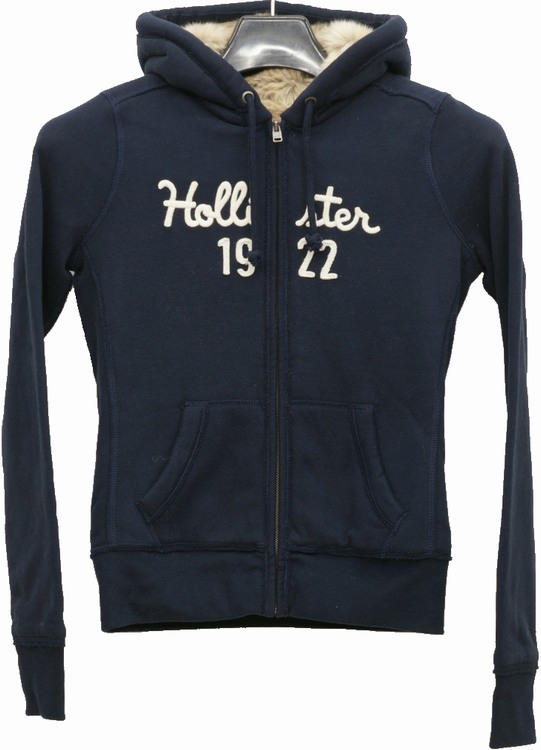 (�ۥꥹ����) HOLLISTER �ե������ե��� �ե른�å� �ա��ǥ� �ѡ��� �ͥ��ӡ� ��ǥ����� Full-Zip Hoodie Navy