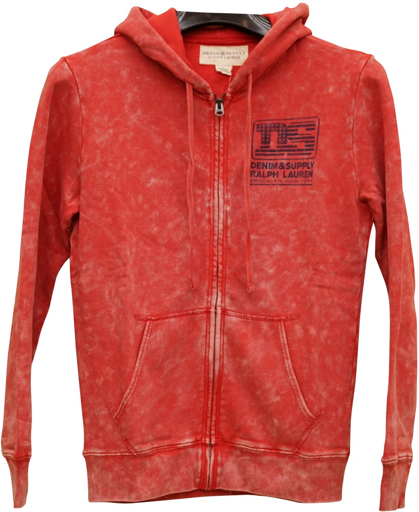 ե Denim&Supply ǥ˥ץ饤 åȥ աǥ ѡ å  å  Cotton Hoodie Red