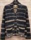 ���ե������ Denim&Supply �ǥ˥�����ץ饤 ���ȥ饤�� �� ���åȥ� ���硼�� �����ǥ����� XL Striped Cotton Shawl Cardigan