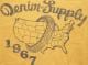 ���ե������ Denim&Supply �ǥ˥�����ץ饤 �ޥå� ����ե��å� T����� �������� S Map-Graphic Tee