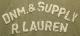���� DENIM&SUPPLY �ǥ˥�&���ץ饤 ���� ��åڥ� �ԥ���� ���꡼�� L