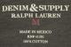 ���ե������ Denim&Supply �ǥ˥�����ץ饤 �������� & �Х��� �ԥ���� �֥�å� M