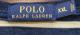 (���ե������) Ralph Lauren ����ǥ������� ���ɽ� �ܡ����� �ݥ��å� T����� XXL Indigo Dyed Striped T