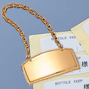 5コ】高級ボトルキーパー 金｜業務用備品の通販【飲食店用品.jp】