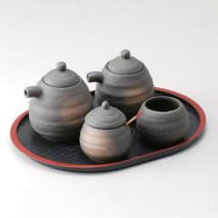 1ｾｯﾄ】カスターセット「黒備前」｜業務用備品の通販【飲食店用品.jp】