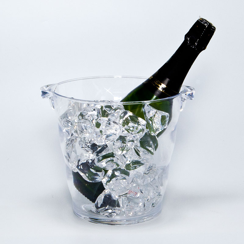 ワインクーラー クリアカラー 無色 ×1コ｜業務用備品の通販【飲食店用品.jp】