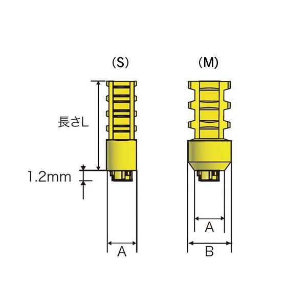フィクスチャーインプレッションコーピング IN（ピックアップ）