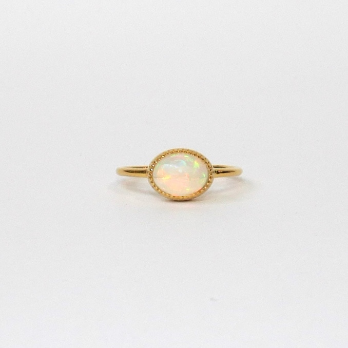 The Opal | 天然石//Silver925/18K Gold Plated | GLEISS